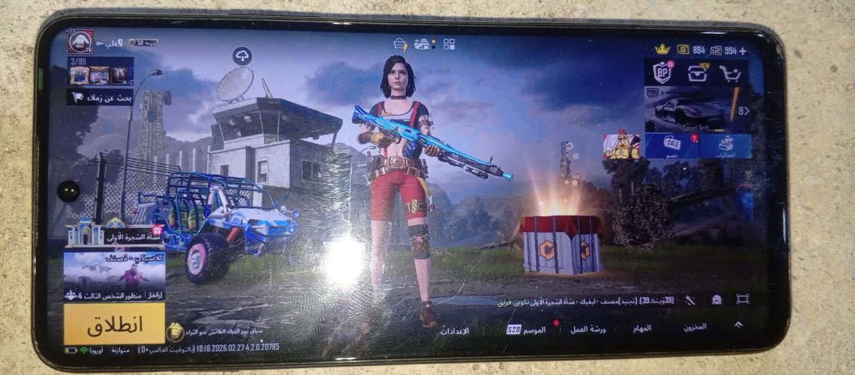 سلام عليكم
جهاز لبيع 
نوع انفنكس نوت 10 
جهاز حلو ومايعلك ونضيف نقص بي جامه مال كامره كدام
ول جهاز حلو بل ببجي ويشغل 60فريم حقيقي 
جهاز يفيدك لعب اول تواصل وكلشي موضح بل صوره قيم بلي يرضي الله واخذه مكاني نجف الاشرف حي النداء شارع قنبر عامود 83


**إذا كنت صاحب هذا الإعلان وتريد حذفه لأي سبب، رجاءا أرسل رسالة إلى الدعم الفني**