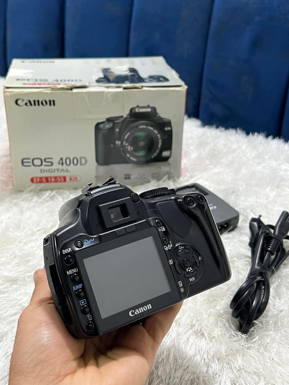 Canon 400D 
Lens 35-80 فوول فرەیم
شەحن 
پاتری
کارتۆن

نرخ 140 دۆلار😳

شوێن ڕانیە
گەیاندن هەیە


**إذا كنت صاحب هذا الإعلان وتريد حذفه لأي سبب، رجاءا أرسل رسالة إلى الدعم الفني**