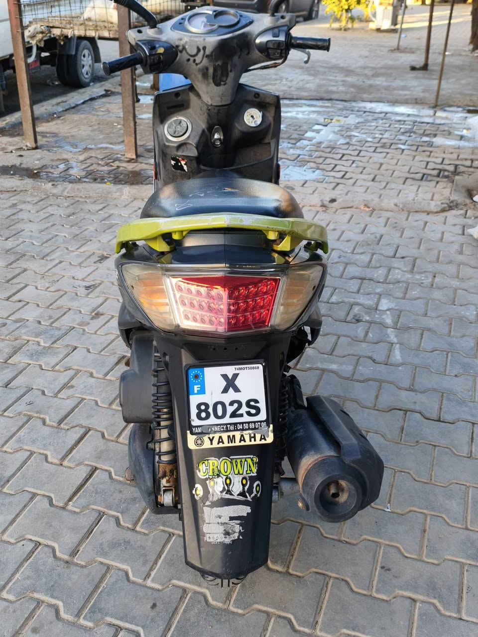 السلام عليكم شباب عندي دراجة سكنس فحل ياباني الدراجة مكفولة من الطول للطول برغي ممفتوح بيهة ابمليون وببهة مجال بسيط ‏ رقمي موجود بي واتساب‪0750 073 6487‬‏
