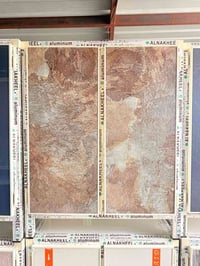 جزامة ألمنيوم • ٤ خانات • ١م×٨٠سم×٣٠سم