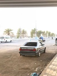 يالله سلام عليكم بي ام موديل 1990 كير عادي مسكر عدله محرك بي نفخ يدون ...