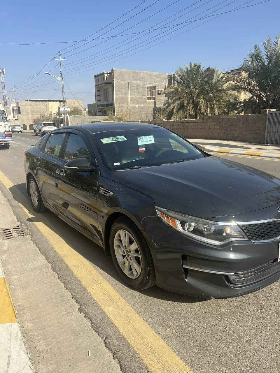 سلام عليكم كيا أوبتما موديل 2016وراد أمريكي ماشيه 100سياره ليبل واحد بدون تبديل بيه قبق جنطه مصبوغ بدون دواخل سونار موجود بل منشور سياره جاهزه صدر محرك كير داخل لونين تخم تاير جاهزه مابيه أي نقص تراي مال زيرو مكان سياره فلوجه سعر 135رقم لهاتف /***********/
