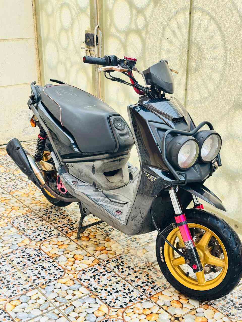 سلام عليكم شباب سكنس جبلي رمبه مزودة من الويل للويل متروسة براغي رياضي مكينه بلادية مكاني بغداد البياع السعر خاص***********
