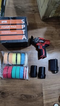 دريل بولش • برشلس • بطاريتين