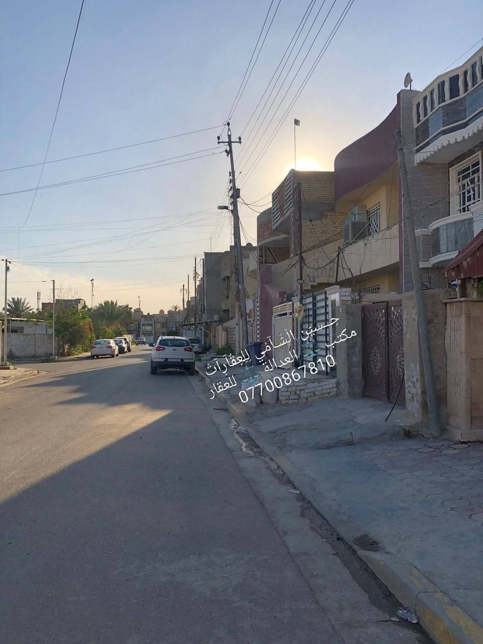 🧿﷽ 🧿
 📌 مشتمل  للبيع 🏡
📌تسليم مفتاح🔐 
📌مساحه 75م 
📌ط1 كراج وخدمات خارجيه واستقبال وحولي وغرفه وخدمات
📌ط2 غرفتين نوم  وخدمات وسطحين وبيتونه
📌 الرصيف 3م والشارع15م
📃✏️العنوان 📌 بغداد  الشعب ضباط الكويتي 🏡 

📌عنوان المكتب #مڪتبَ_آلُِعٍدِآلُِة_لُِلُِعٍقٌآرٍ 
 بٰٰيٰع&شراء&بٰٰناء&هدم&دور &تہٰصہٰميٰم &اشرافہٰ&تنـِفيـٍذ
📌🌐بغداد الشعب شارع الاسواق المركزية مجاور مسبح العدالة 🌐
📌للاستفسار اتصل ☎️ 📞 *********** ويوجد واتساب وماسنجر
حٍسين آلُِشُآمي لُِلُِعٍقٌآرٍآت🪐
اتعلموا إشارة 
‏
