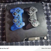 بلايستيشن 3 سليم • نضافة ٨٠٪ • ٤ يدات