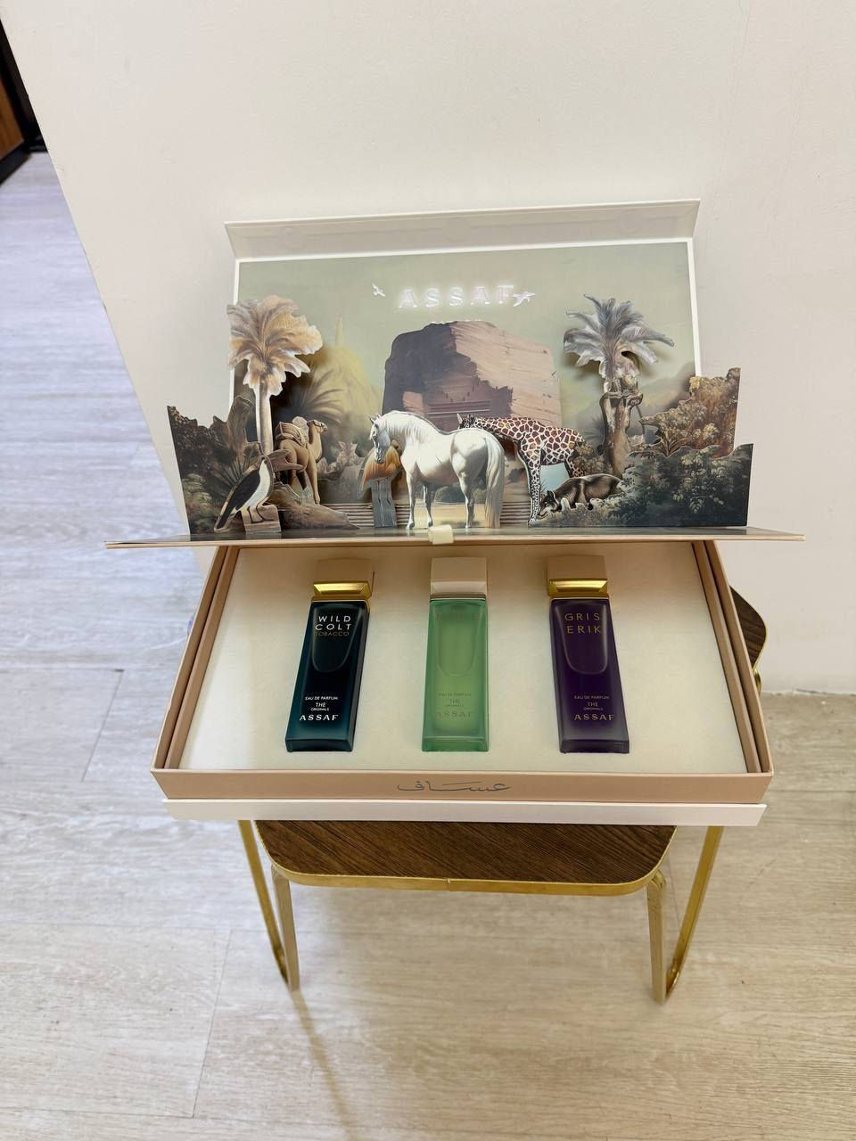 السلام عليكم عطور ثباتيه مركزه يجيك بكج كامل مع التوصيل سعره ٣٥ ألف ثباتيه ٤٨ ساعه عطور جدا راقيه وماركه إبراهيم القريشي معروف بعد وعليهن عرض فتره محدوده وأسعار جدا مناسبه مع لتوصيل لتواصل واتساب ***********
