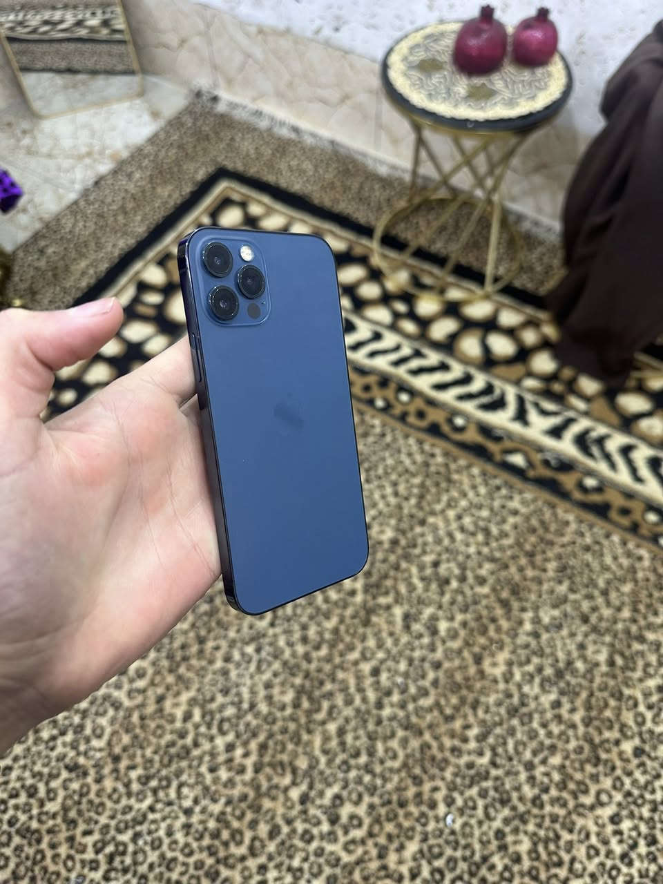 12برو فقط جهاز نضافه100/100 كله شغال 
ذاكره128
بطاريه78
مبدل شاشه اصليه شرط 3خيارات 
كامرات اتصال كله فول 
فيس إيدي واكف
بيع اوً مراوس سعر الجهاز 225 ألف فقط مكان رمادي ورار
***********
