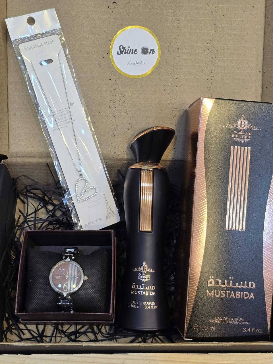 جزء من تجهيزات هدايا شهر ديسمبر ⛄️✨️
زبائننا الاعزاء لطلب الهدايا راسلونا وتدللون 🫶🏻 
Shine On 🔮 حيثُ للتألقِ عنوان 

 🌸 بوتيك شاين اون للاكسسوارات والعطور النسائية والرجالية 

اكسسوارات "نسائية ، رجالية " _ عطور _ ميك اب  _ حقائب - هدايا
المتجر مفتوح من الساعة 3 ظهرا ولغاية ال 11 ليلا

خدمة حجز الطلبات متوفرة طول اليوم وعلى مدار 24 ساعة

يتوفر خدمة تغليف الهدايا واختيار الهدية حسب الطلب ❤🌹🌺 

💥للحجز والاستفسار مراسلة الصفحة 📥
او الاتصال واتس اب
***********
—————————————-
💥توصيل لكافة انحاء العراق 🏎
خانقين 2000 دينار والمحافظات 5000 الاف دينار
موقع المحل : خانقين تولة فروش شارع السايدين
مقابل تربية كوردستان 
Khanaqin , Diyala , Iraq 📍
.
.
.
.
#تولة_فروش #reels #محل #خانقين #shine_on  حيثُ_للتألقِ_عنوان بوتيك_شاين_اون  مستلزمات_نسائية كوزمتك عطور ملابس اكسسوارات حقائب ترند العراق خانقين بوتيك هدايا
