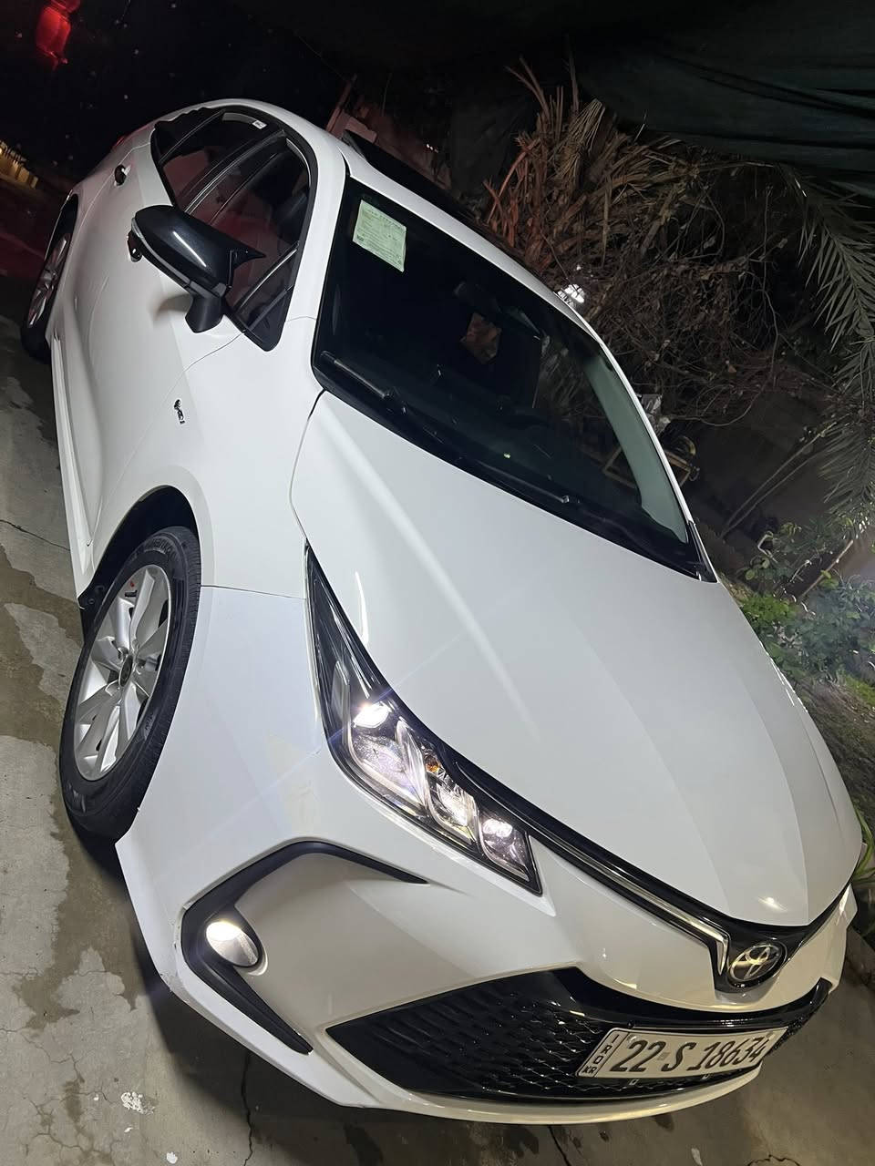 كورلا2024كلين كلشي ما بيه ماشيه 9ميل زيرو سعر152مكان كركوك رقم***********فول موصفات حتى كشنات كهرباء
