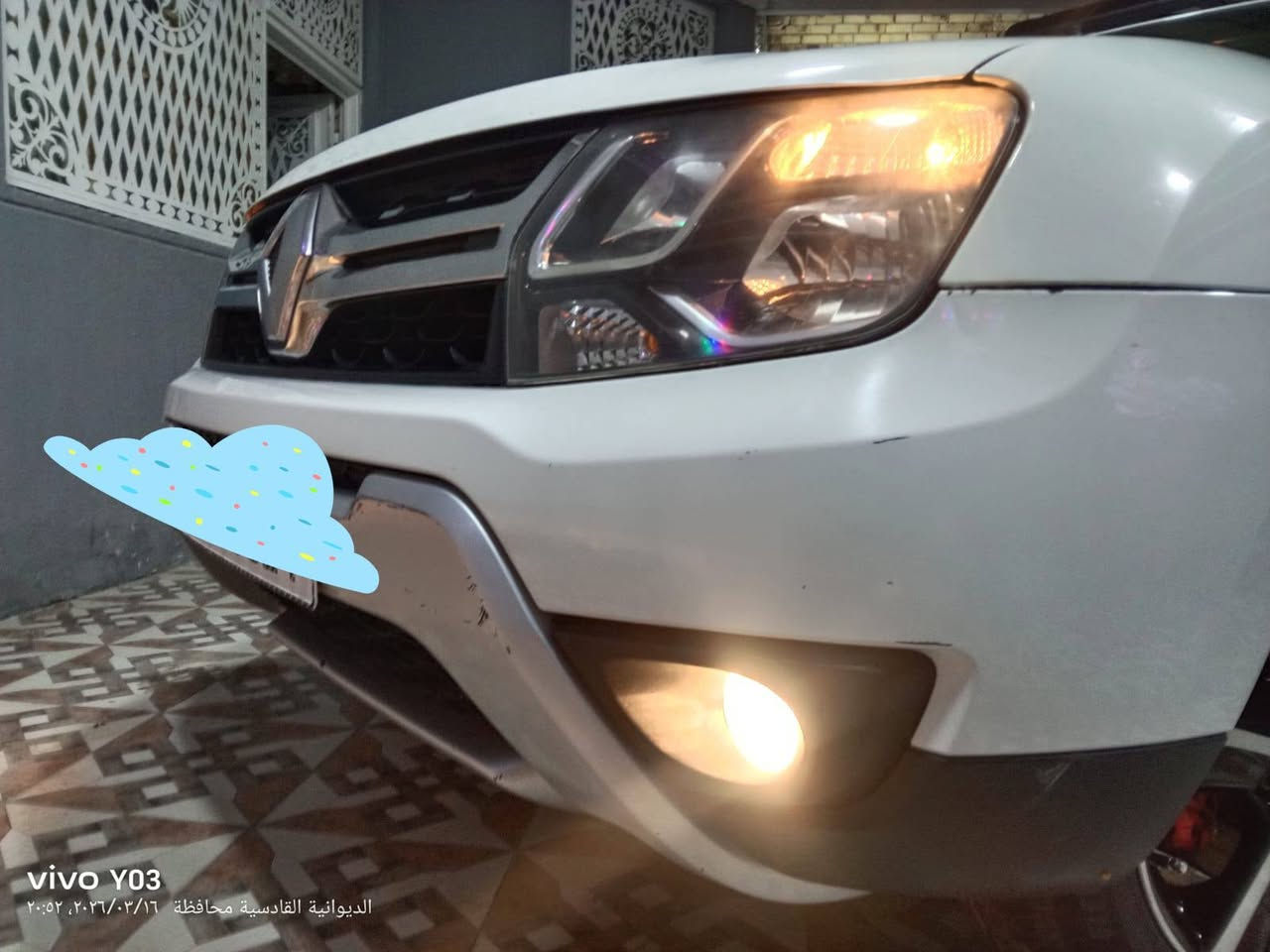 السلام عليكم ورحمه الله 
رينو داستر موديل 2018 SE
رقم بابل دولي سنويه لغايه 2031
السيارهفي حاله الوكاله جديده جدا 
محرك  CC2000 بحاله الوكاله 
كير ميكانيكي بحاله الوكاله
المسافه المقطوعه 114الف كيلو متر 
تبريد ثلج-تدفأ
السياره عليها تخم تاير +ويل كب قبل ثلاثه ايام نشدن 
كزوز كاربون رياضي 
عليها سيبايه المنيوم سوداء 
حمام جديد للسياره وارضيات جدد 
السعر المطلوب 100 مع المجال البسيط جدا 
مكان السيارة :الديوانيه 
***********
