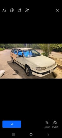 كرونة مكفولة من ضربة وصبغ نجف محرك وكير جدد حدادية نضيفة السعر ٤٧ بيهة...