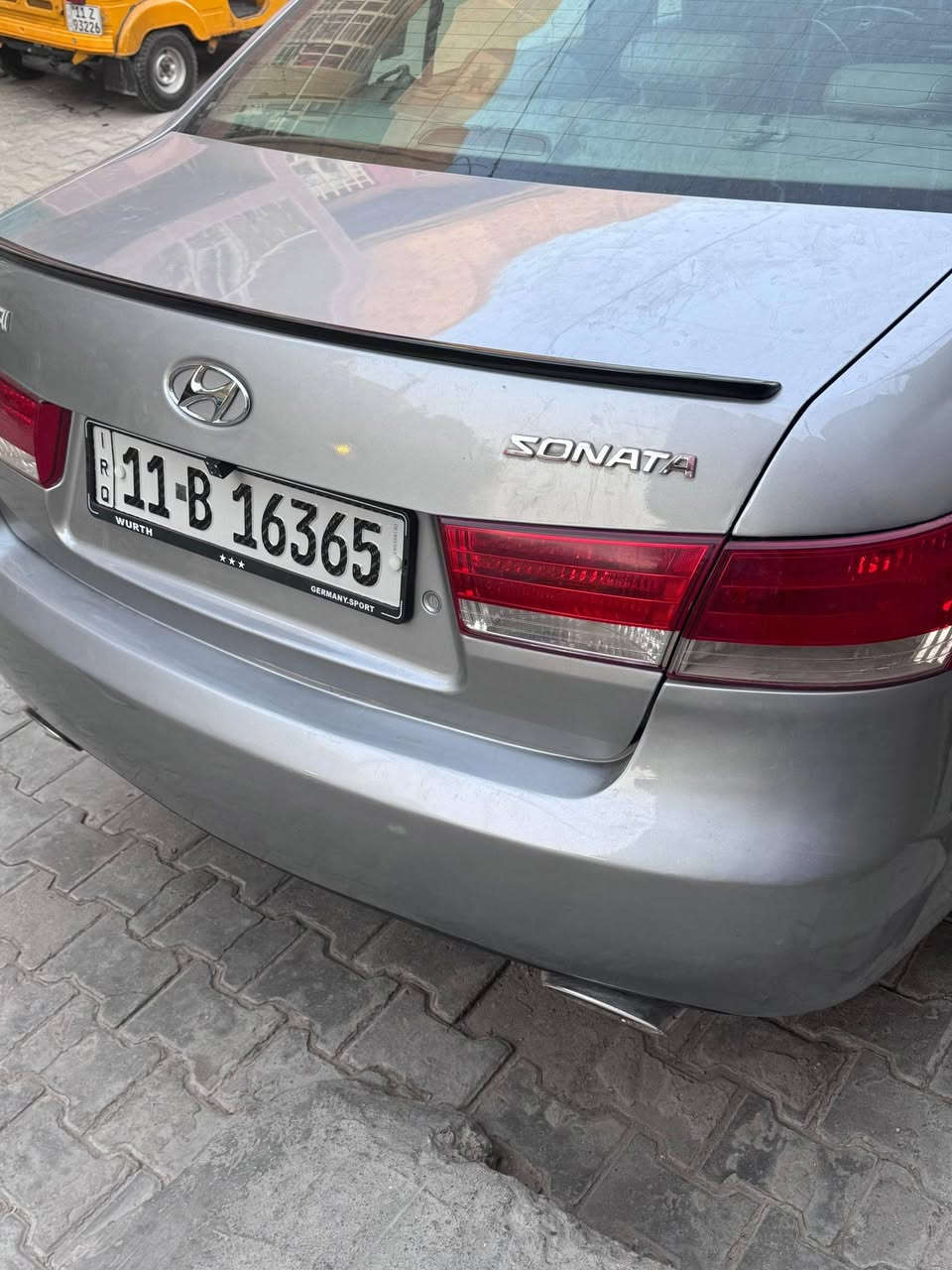 سلام عليكم 
سوناتا موديل ٢٠٠٨
صبغ عام جراد فقط
مكينه ٦سلندر
رقم بغداد 
ضرر بسيط بل جامرلغ الخلفي 
بدون دواخل 
مكينه كير كفاله
سنويه بسمنه تحويل مباشر 
عنوان بغداد الحريه
السعر ٩٠ وبيهه مجال
هاتف ***********
