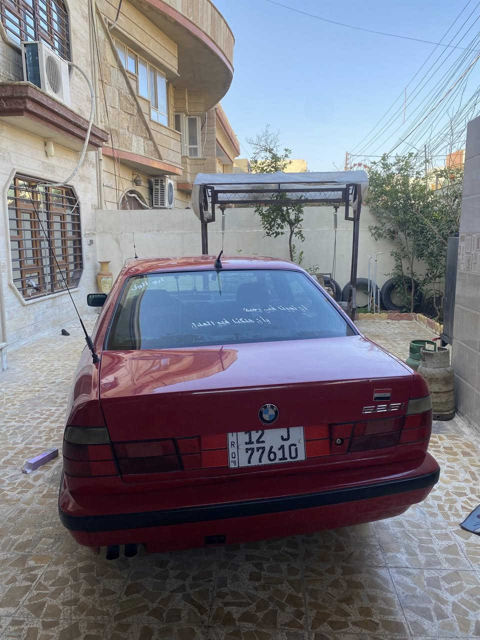 BMW 1991
السياره بليته 20 اما مكينه كير غراض كامله 525
كير اوتو
بجم عطر عريض 
كزوز دكمه
سلايت جوبي
جامات امامي كهرب خلفي جوبي
صبغ حزام فقط
ويلكب خليه ابيض
طخم نضيف
داخلها 80%
صبغها نضيف بس السياره تحب غسل وترتيب
معجون تلقيطات للتصفيه
تدفه تبريد نقص بس غاز
سنتر لوك كامل
تحويل او وكالة موجوده
السعر 68

تواصل خاص او ***********
