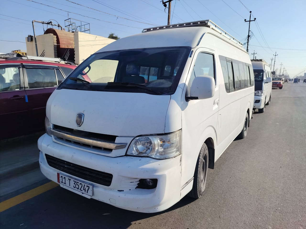 السلام عليكم جنبي H2للبيع مديل 2014 مكينه بدايه تنقيص كسن كير مكفولات حداديه جديده رقم بغداد نكليزي مصفره مكان السياره العماره الستفسار ع الرقم ***********  مكلف بلنشر
