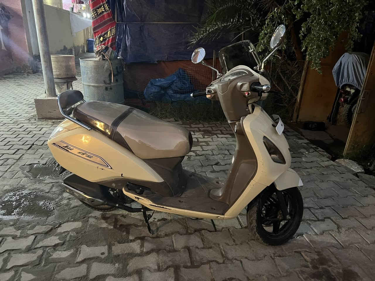 دراجه  TVSنظيفه للبيع  ***********
