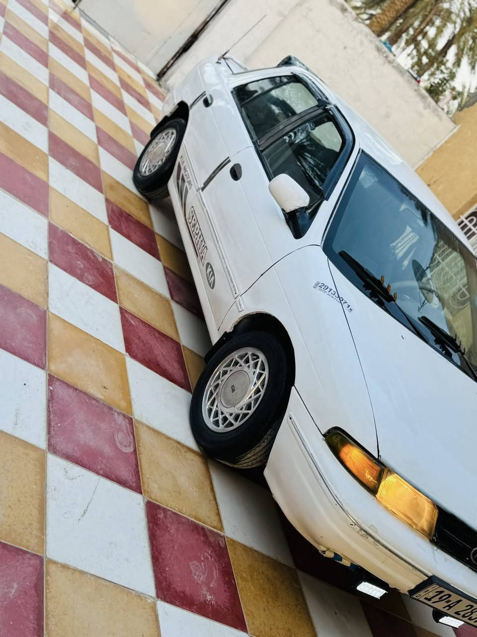 سلام عليكم سيفيا موديل 94دواخل حلو رقم كربلاء دولي سنويه مجددا تخم تاير جديد كهربائي كله شغاله محرك جديد مكفوله من كلشي جام شغال باتري جديد كير جديد مال جناي السعر 29بيه مجال قليل الاستفسار ***********مكان الحمزه الغربي
