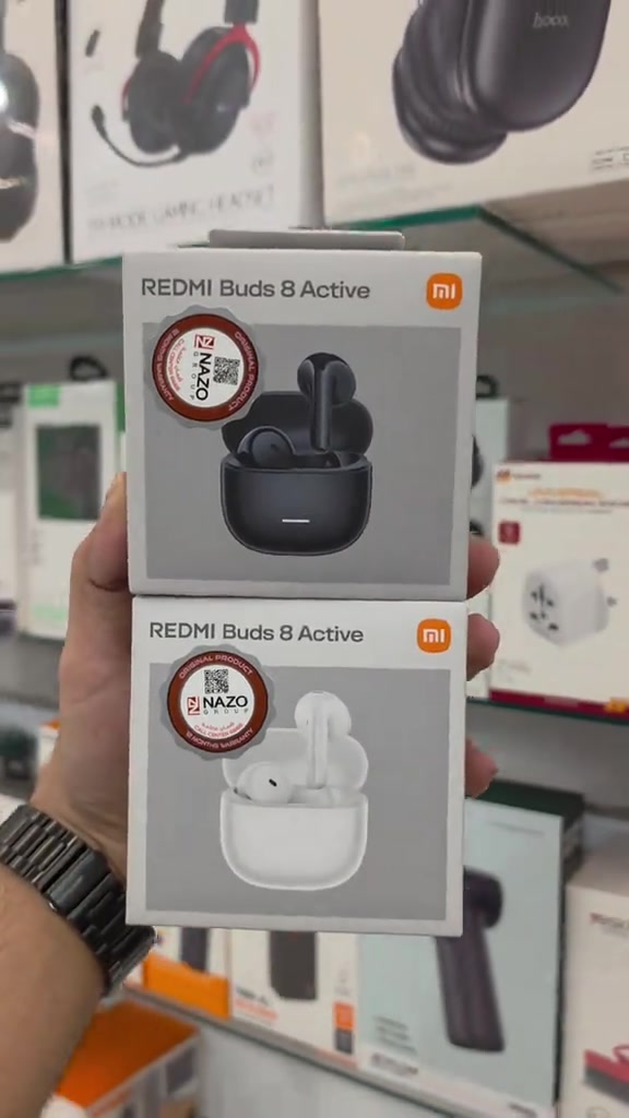 Redmi buds 8 active من افضل السماعات ضمن الفئه المتوسطه بمواصفات مميزة واداء عالي يمكنك مشاهدة كل منتجاتنا على موقعنا الالكتروني ‏www.telephony-store.com ‏‎ للطلب بالاقساط من سوبر كي https://app.gini.iq/deeplink/telephonycenter 📍المنصور الشارع الرئيسي مقابل جامع الرحمن قرب مرمره سنتر ***********-*********** ‏‎اوقات العمل⏱ : من السبت الى الخميس من  ال ١٠ص الى ١٢  الجمعة من ال ٤م الى ال ١١م ‏‎خدمة التوصيل🛵 متوفرة داخل بغداد والمحافظات   صفحة الفيس بوك ‏www.facebook.com/telephone.iraq الانستاغرام  ‏www.instagram.com/telephone.iraq  تيك توك ‏www.tiktok.com/@telephone.iraq تلكرام  https://t.me/telephoneiq
