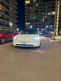 تسلا  3 تك ماطور   موديل 2024  ماشيه 15  سياره قطعه وحده صبغ جاملغ لخل...