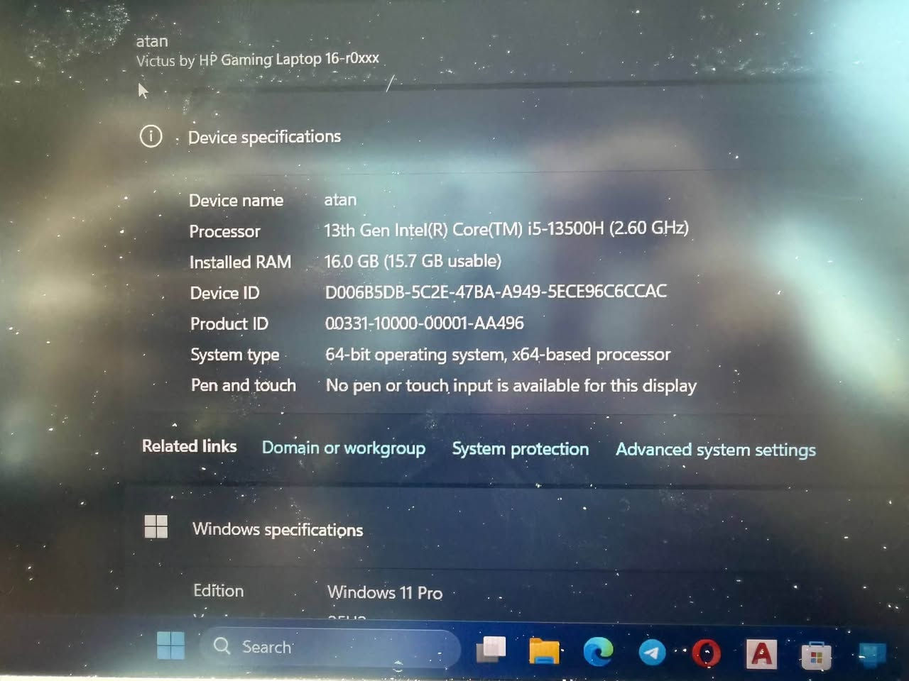 🔥 للبيع | HP Victus 16 Gaming Laptop 🔥
إذا تبحث عن لابتوب يجمع بين الأداء القوي للألعاب والعمل والدراسة، فهذا الجهاز خيار ممتاز ويقدم قيمة رائعة مقابل السعر.

💻 المواصفات:
🔹 Intel Core i5-13500H (الجيل 13)
🔹 NVIDIA GeForce RTX 3050 6GB
🔹 RAM 16GB DDR5 5200MHz
🔹 SSD NVMe 512GB
🔹 شاشة 16.1” FHD
🔹 معدل تحديث 144Hz لتجربة ألعاب سلسة
🔹 Windows 11 Pro

✅ يشغل أغلب الألعاب الحديثة بكفاءة عالية
✅ مثالي لبرامج الهندسة والتصميم
✅ ممتاز للمونتاج وصناعة المحتوى
✅ شاشة كبيرة وسريعة تمنح تجربة استخدام مريحة

✨ الجهاز نظيف جداً وجاهز للاستخدام مباشرة.

💰 السعر: 799.99
مكاني بغداد
📞 للتواصل: ***********
