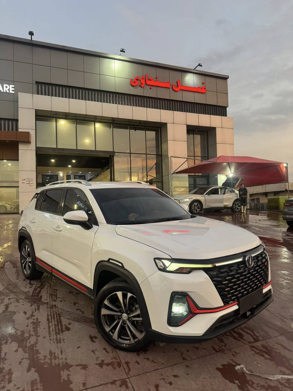 شانجان cs35 pulls خليجي
موديل 2024 
مواصفات بصمة شغال حساس كامرة 
كوشن جلد 
قطعتين صبغ بونيد وجاملغ 
ماشي 22000km 
رقم كاتي يترقم شمالي 
باقي مدة رقم ثلاث شهور 
مكان سيارة اربيل
سعر 11000$ 
***********
