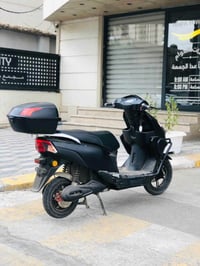 دراجه شحن اباجي 6 باتريات باتريتها نص عمر منفخات بس تمشيك (45) كيلو 07...