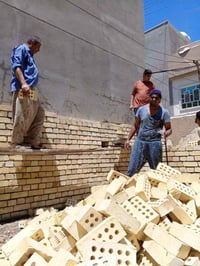 خلفات بناء وسيراميك  و مقاولات عامه نشتغل كراخ ورصافه  تواصيل ع خاص و ...
