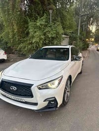 انفنتي q50 موديل 2024 ماشية 11 الف ميل بيها صبغ شبر بخشم البنيد وبارد ...