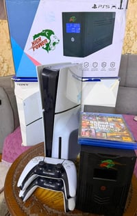 ✅بلي 5 سلم ✅1 تيرا ✅ قرص GTA5 ✅ UBS حجم 1500  ✅ جويستك اصلي عدد 2 وحده...