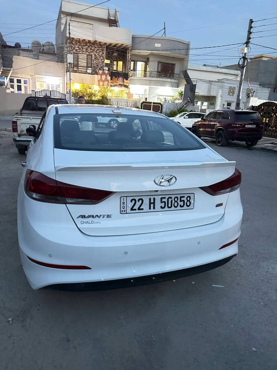 افانتي 2017
بصمة تشغيل 
بصمة باب
صندوق حساس بصمه 
كشن جلد هيتر
ستيرن هيتر
مرايا شفط
تحديد سرعة 
ايكو ، سبورت سرعة 
حساس خلفي مع كاميرا
125الف كيلو ماشية
قطعتين صبغ باب نفر خلفي مع جامبلغ خلفي
بوند و جامبلغ امامي تعديل بارد 130و مجال زاخو, دهوك


**إذا كنت صاحب هذا الإعلان وتريد حذفه لأي سبب، رجاءا أرسل رسالة إلى الدعم الفني**