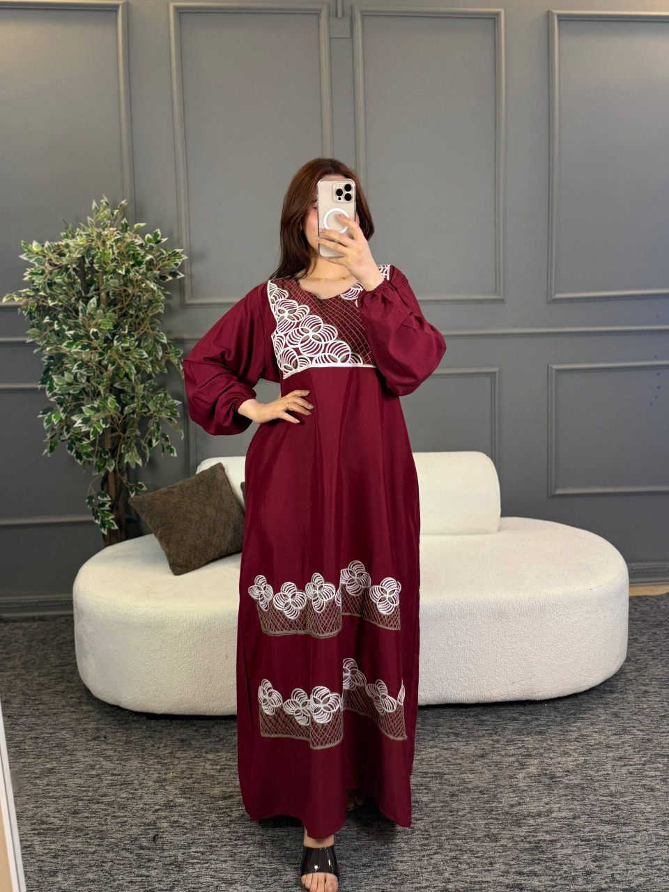 دشداشة نسائي💜✨

خامة كشمير صناعة مصري تطريز  شرط الفحص 

   فري سايز يلبس حد وزن 85 كيلو


**إذا كنت صاحب هذا الإعلان وتريد حذفه لأي سبب، رجاءا أرسل رسالة إلى الدعم الفني**