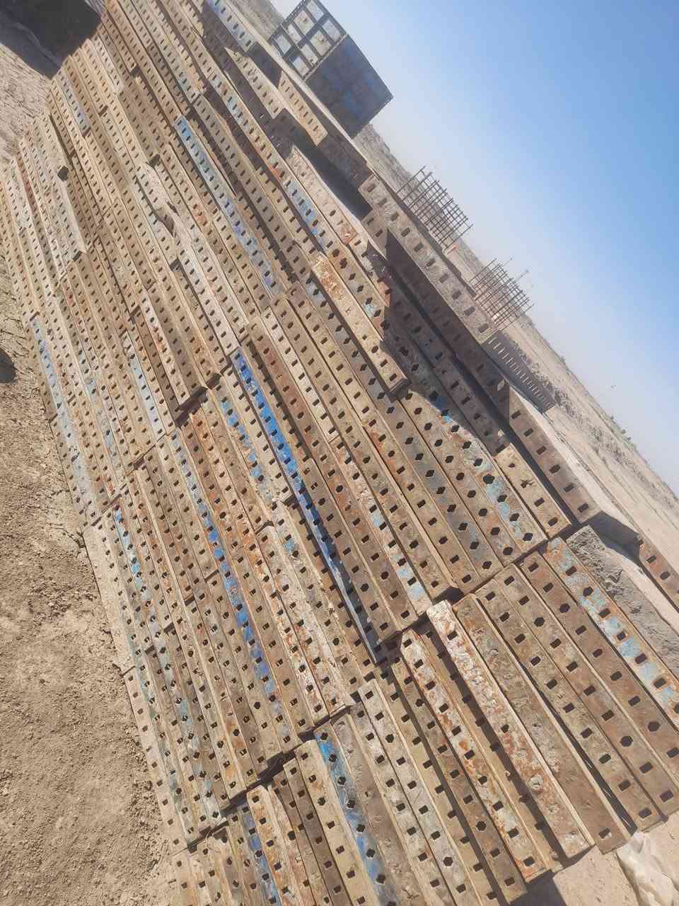 كالب حديد يراني كامل وياه زوايه +شنفر البيع ***********/ 20طن
