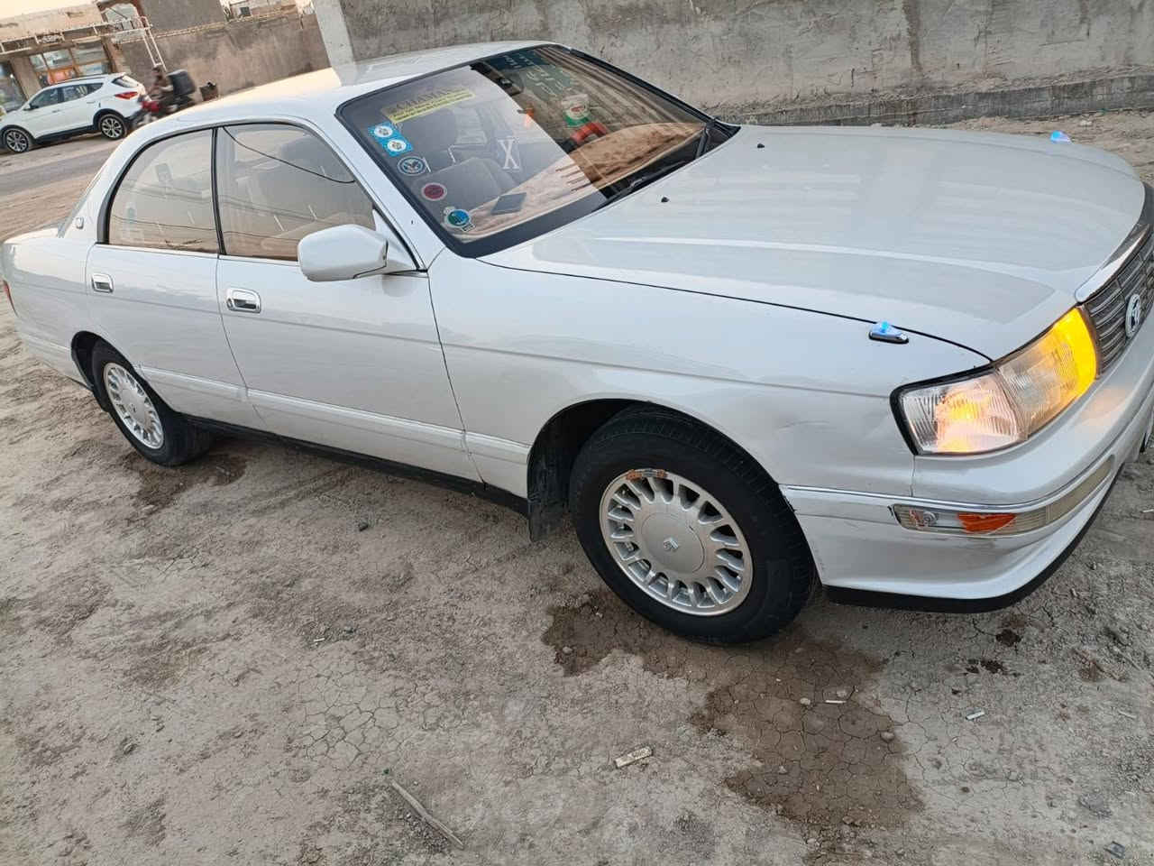 بطه مكفوله من كلشي موديل  93مكينه وكير جدد تخم تاير سعر62 سنويه 29بسمي  ***********بيع ومراوس البصره قضاء المدينه
