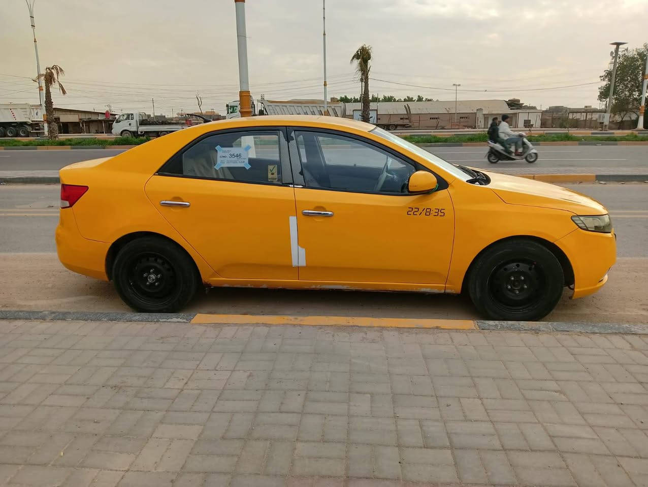 السلام عليكم لبيع سيراتو مديل 12 خليجي مكفول من الضربه والكص فقط كير مكينة وتبريد شرط رقم قادسيه انكليزي بسمي مداور ثاني يوم مكان السماوه سعرها 93 وبيها مجال بسيط اي استفسار عله رقم مكلف بلنشر ***********
