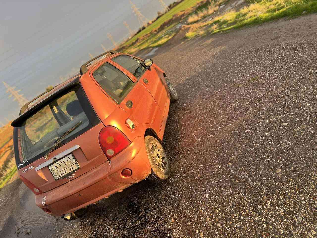 سلام عليكم شيري كيوكيو موديل 2008كير محرك يارس كير اوتو صاحبها ابكركوك سياره جاهزه بطاقة بانزين بيها كهربائيات كير محرك صدر امامي خلفي كلها ابشرط تايرات باتري جديد للبيع سعرها٣٥للأستفسار***********
