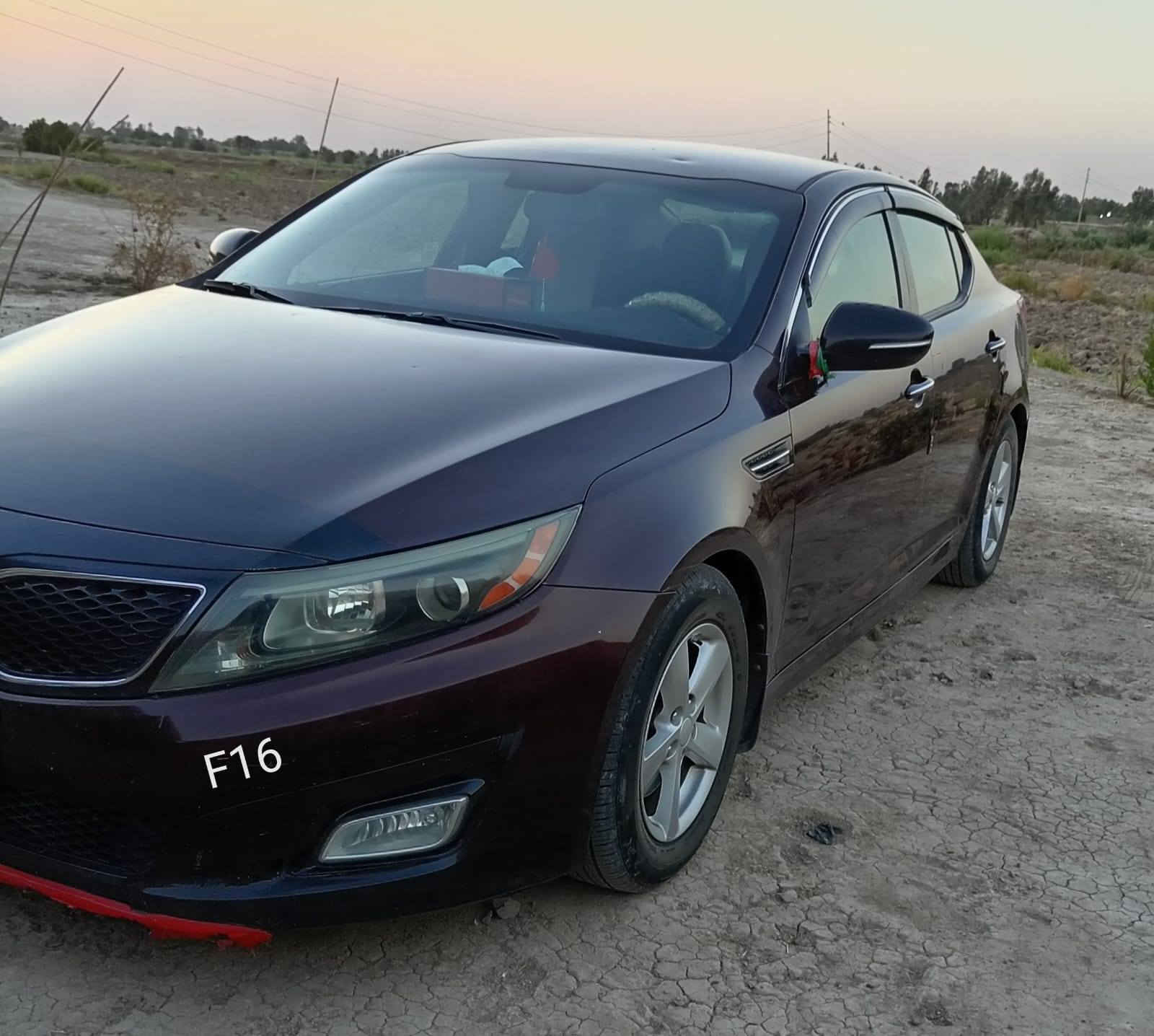 السلام عليكم (للبيع)
اوبتما موديل 2014  أمريكي رقم نجف سنويه لل 27
حادث جهت اليمين بابين وجاملغ
مكينه ٢٤٠٠ مفتوحه وبيها ضمان شغل 100/100
مكان الدوانيه سومر
رقم الهاتف (***********) سلام 
السعر خااااااص او تصل عله الرقم
