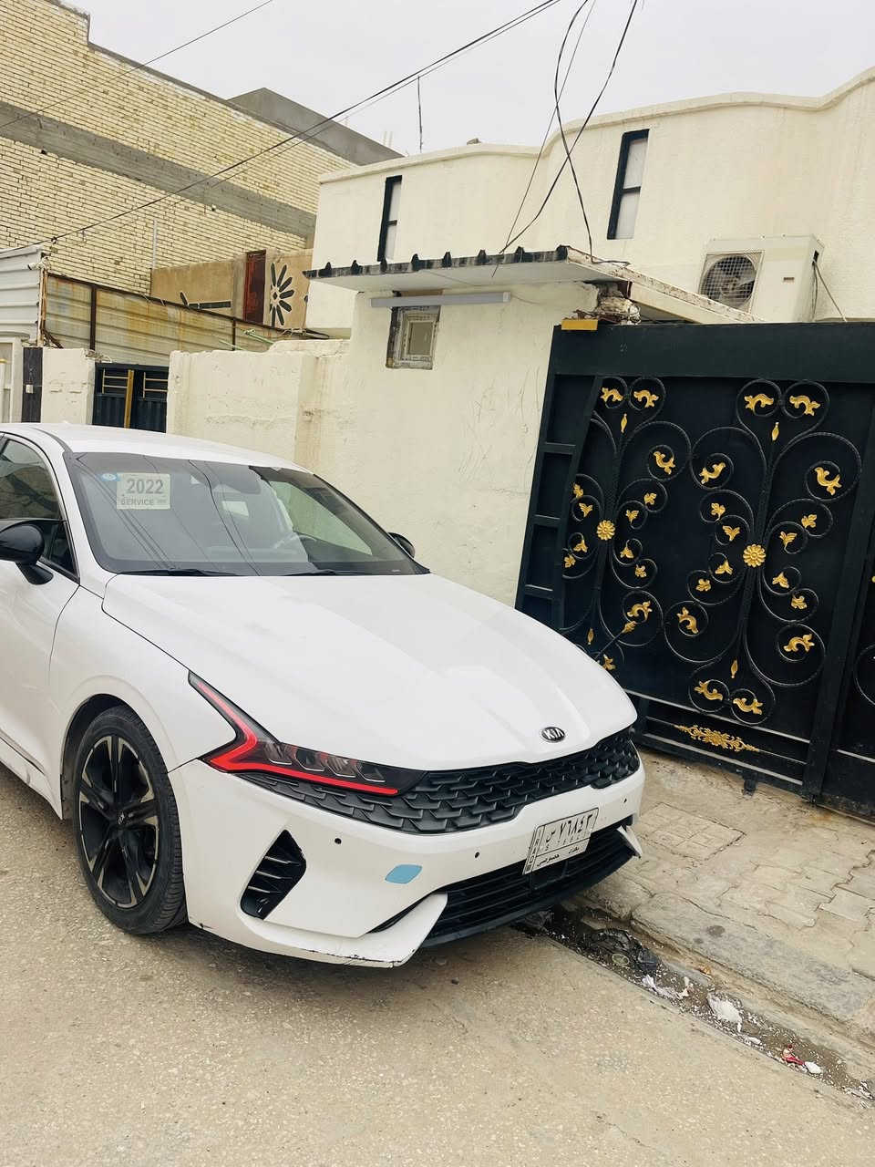 السلام عليكم
Kia k5 2021 GtLine  ||  كيفايف جيتي لاين 

فول مواصفات بدون بنوراما

بصمه تشغيل وبصمه ابواب 

شاشه كاربلي 

4 وضعيات قياده 

كشنات جلد 

دركه رياضي D

جاهزه من كلشي حداديه تخم تاير 

مكينه كير بشرط

مسويلها زرع لد متغير علفون اكثر من 60 مود وحركه بي

حادثها الجاملغين من جهه السايق والبنيد
بدون شاصي 

السعر 150$

مكانها بلنجف

***********
