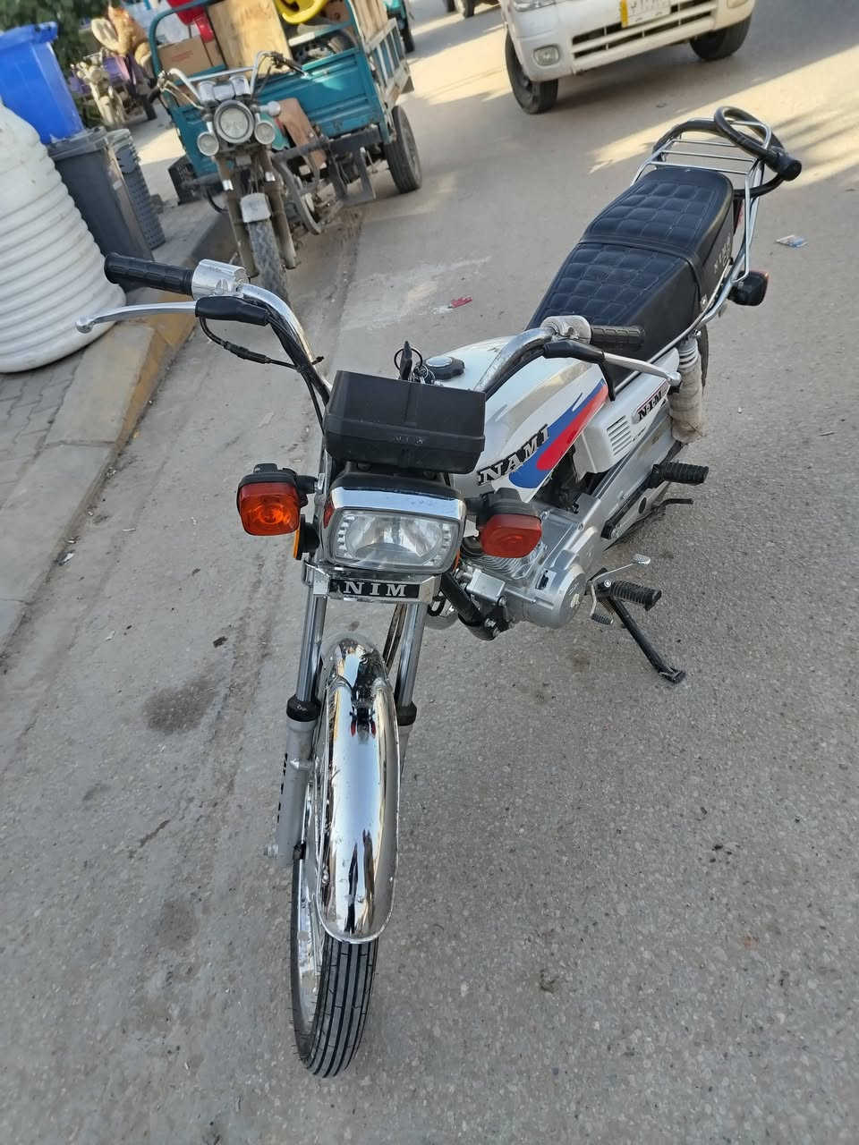 سلام عليكم دراجه لبيع مديل 2025 طالعه من المعرض بشهر 6 دراجه جديده سكنر سعره 700 بيه مجال بسيط الستفسار ***********
