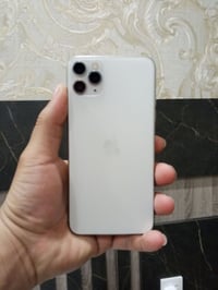 ايفون 11 بروماكس مستبدل شاشه اصليه  فيس ايدي شغال كلشي شغال  ذاكره64 ا...