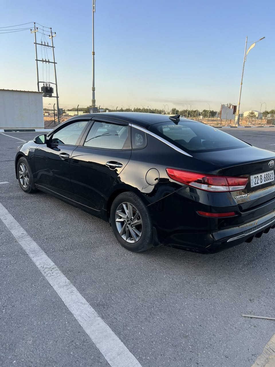 السلام عليكم
كيا اوبتما 2019 
بدون صبغ بدون ايرباك
  رقم اربيل الدولي بااسم ولد بكربلاء تحويل مباشر
مواصفات النص بصمه رادار جانبي 
رادار امامي صور الحادث موضحه بالمنشور بجم كبس 
بيه بارد مكانين مكينه ٢٤٠٠ ماشيه ٦٦ الف 
السعر (133 وبيه مجال بسيط جدا)
مكاني كربلاء للاستفسار ***********
