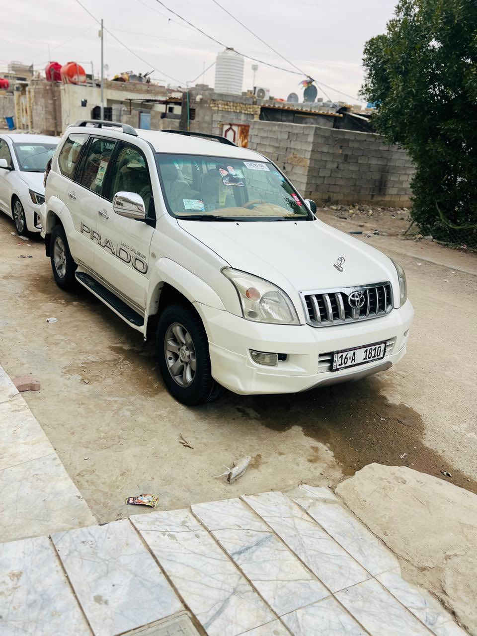 سلام عليكم سياره نوع برادو موديل 2008سياره جديده جهازه من كل الجهات مكينه حداديه كير شاشه حساسات سياره جديده كلش سياره6سلندر 7راكب كفاله عامه من الضربه والصبغ والتبديل سياره بيه مكانت تشليع صبغ بل بنيد والصبغ  تبريد ثلج تدفه  المكان ميسان الستفسار (***********)
