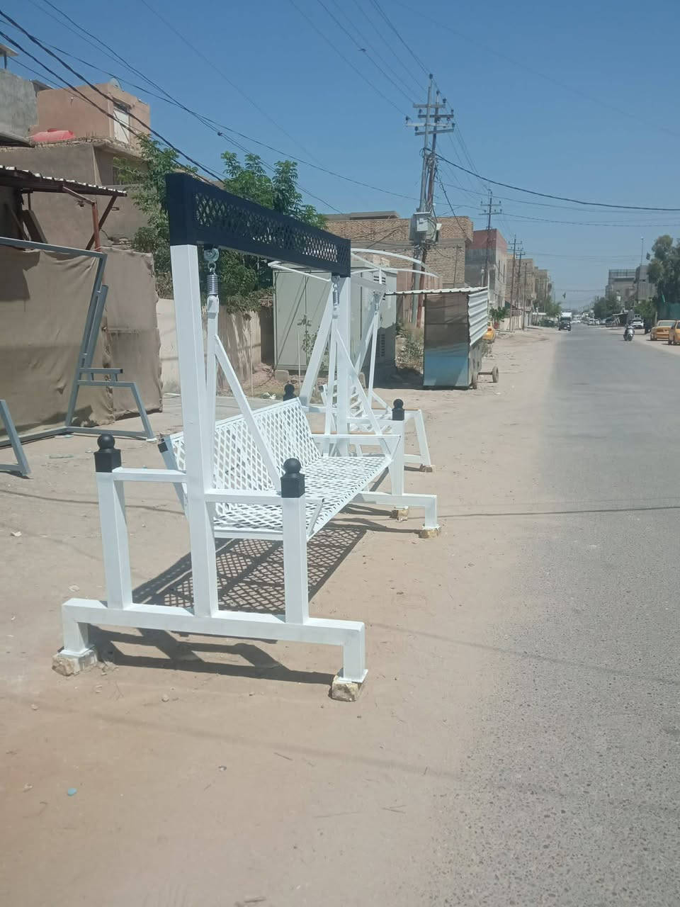 عمل مراجيح حديد حسب الطلب ب ٢٦٠و٣٦٠التوصيل مجاني حتى المحافظات رقم الهاتف ***********
