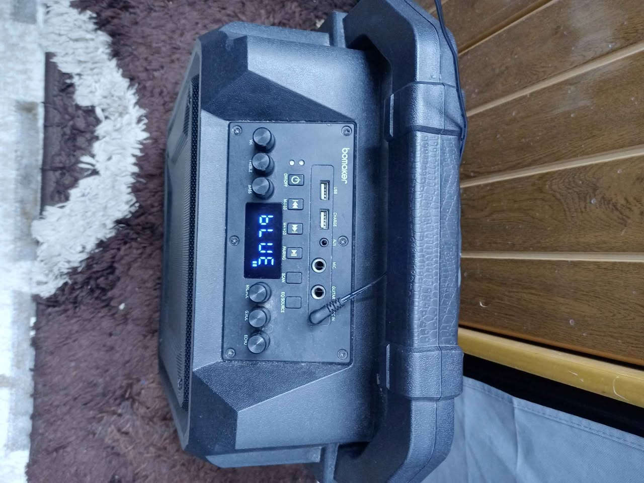 مضخم صوت مارکة Bomaker
ذو مواصفاتPA System شحن ،بلوتوث،إیفیکت للغناء،٤نظام إیکولایزر،کوالیتي صوت عالي وصافي+محول فولت 18VDC السليمانية, العراق


**إذا كنت صاحب هذا الإعلان وتريد حذفه لأي سبب، رجاءا أرسل رسالة إلى الدعم الفني**