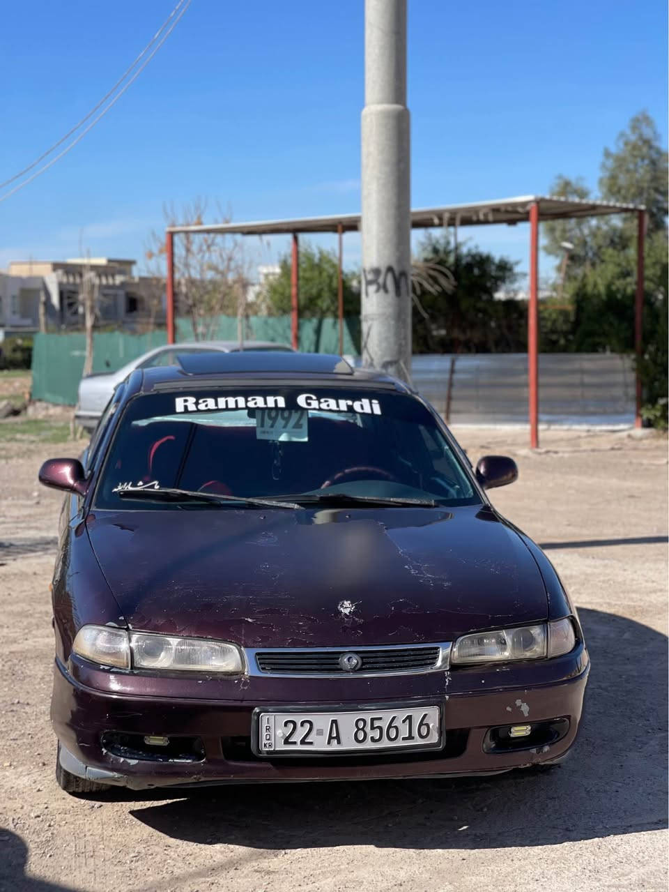 مازدا 1992گێرو مەکینە بەشەرت تەبرید
 ساردو گەرم بە شەرت رەقەم باریک سەنەوی یەک ساڵ بەسەر چووە بەشەرتی وەکالە و تەحویل ٢ وەرەقە خرامە لەسەرە پاش مەحمەلا دەیدەمەوە براوەو وەرگەران بەشەرت —*********** أربيل, العراق
