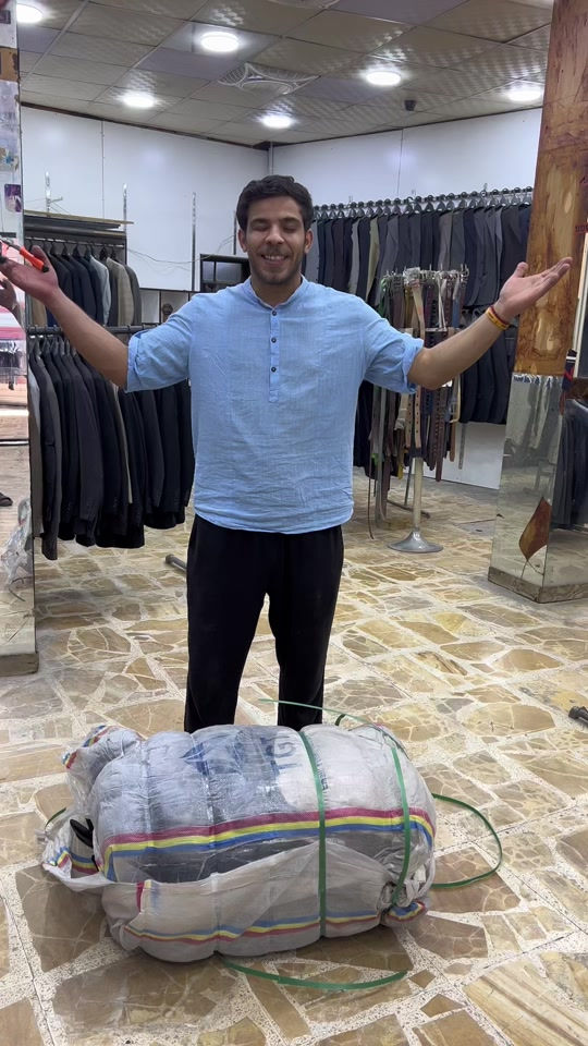 كسر باله قاط 2026/7/9 يوم خميس جميع القياسات الوان متوفره في ازياء مهيمن جلال                             العنوان📍: بغداد  باب الشرجي سوق هرج خلف كراج التحرير  ____________________  فرعنا الثاني: باب الشرجي سوق هرج قرب مطعم الحاج _____________________________________  للحجز ☎️ *********** ____________________  الاوقت الدوام : كل أيام متوجدين من  ساعه ٩ صباحا الى ساعه 5 ونص  _____________________________________ ملاحظة: يوجد توصيل لجميع المحافظات العراق (5 ) ألاف ____________________  فيديو توضيحي العنوان محل 👇👇👇👇 ‏https://www.instagram.com/reel/Cz6sfXxtQv1/?igsh=b2c2bXJpcDczaW16
