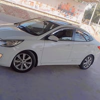 اكسنت 2013خليجي بلو قطرتين كير محرك تبريد تدفئيه مكفول  دوشمه كاعيه وك...