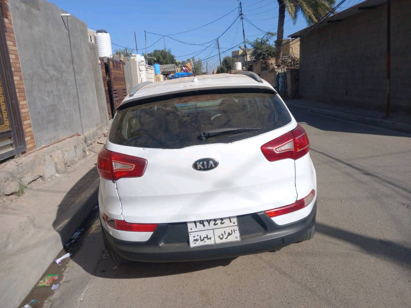 سلام عليكم كيه سبورتج موديل ٢٠١٥ خليجي دوش مصبوقه عام متجايه تجيه كلش خفيفه مكفوله من كص مكان سياره لطيفيه بغداد السعر ١٠٤ مستعجل على بيعته رقم ***********