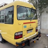 كوستر للبيع موديل 2014 بلاديه صفراء مكينه وكير  واكسل وحداده كيشن ستار...