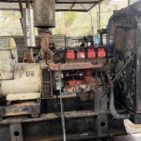 مولدة دايو dgl  مكينه استندر لا تنقيص ولا تبخير شرط الحمل راس توليد 33...