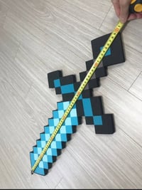 ماين كرافت • سيف وفأس • فوم مقوى